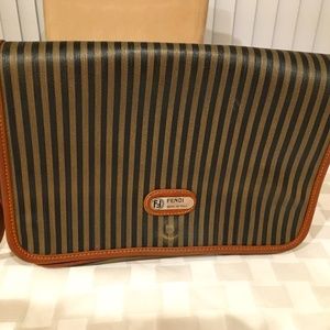 Faux Fendi crossbody handbag